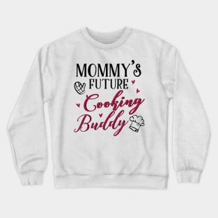 Cooking Mom and Baby Matching T-shirts Gift Crewneck Sweatshirt